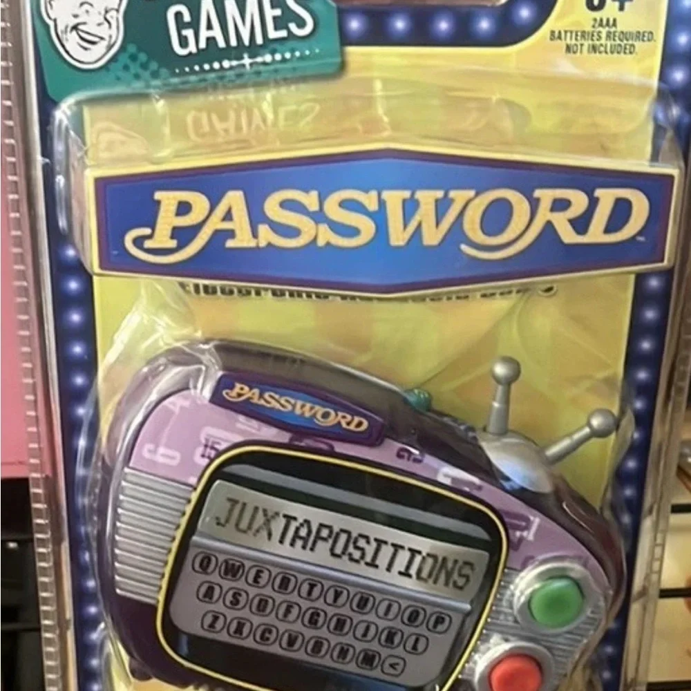 Password Classic Games Handheld Electronic Game Console/Stylus 2008 New Sealed